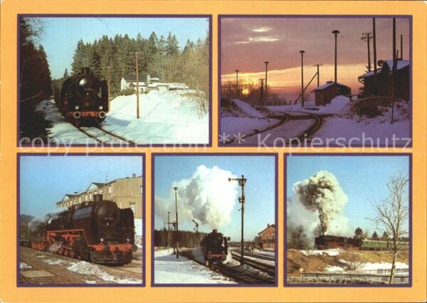 Lokomotive 50 849 DR Vogtlandrundfahrt Schöneck Zw