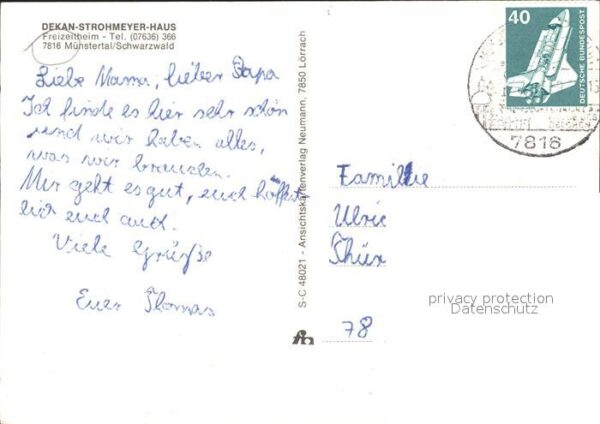 Muenstertal Schwarzwald Dekan-Strohmeyer-Haus – Bild 2