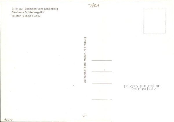 Ebringen Breisgau Gasthaus Schönberg-Hof – Bild 2