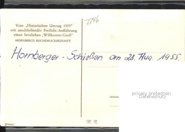 Hornberg Schwarzwald Hornberger Schiessen 1564 – Bild 2