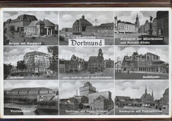 Dortmund Stadttheater Grafenhof Union-Bräuerei W