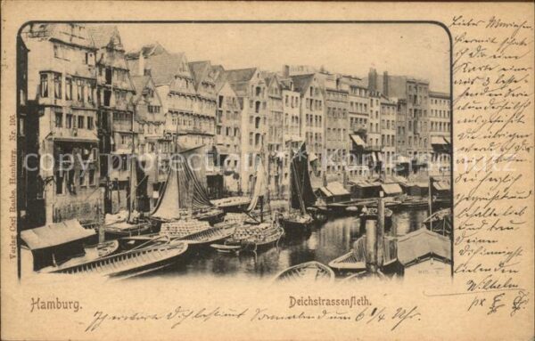 Hamburg Deichstrassenfleth Segelboote