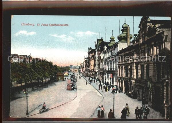 Hamburg St. Pauli Spielbudenplatz
