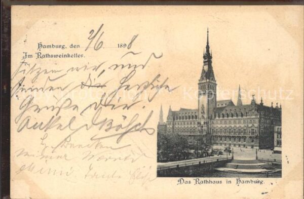 Hamburg Rathaus Ratsweinkeller
