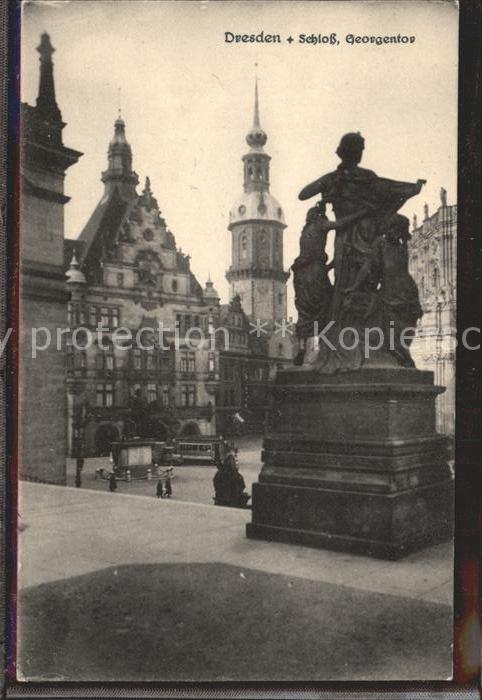 Dresden Schloss Georgentor
