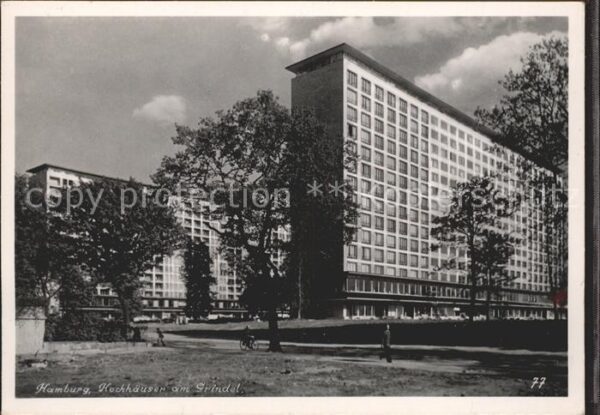 Hamburg Hochhäuser am Grindel