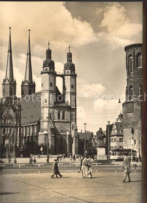 Halle Saale Marktplatz