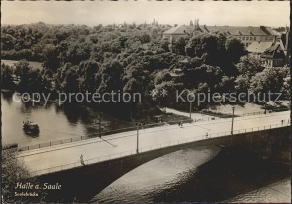 Halle Saale Saalebrücke