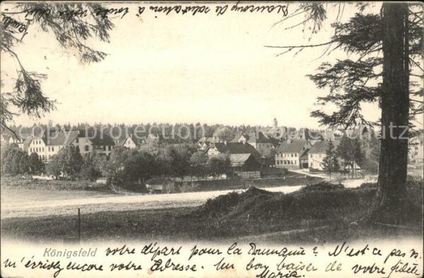 Koenigsfeld Schwarzwald Teilansicht