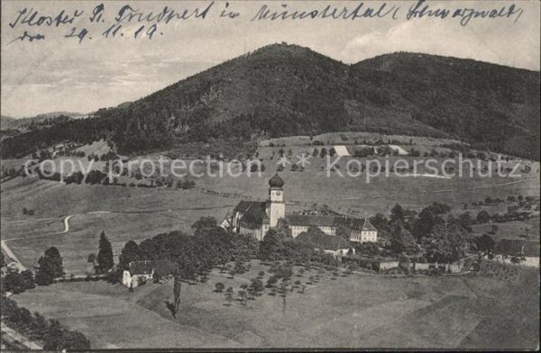 Muenstertal Schwarzwald Kloster St Trudpert