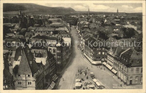 Trier Totalansicht vom Gangolfsturm