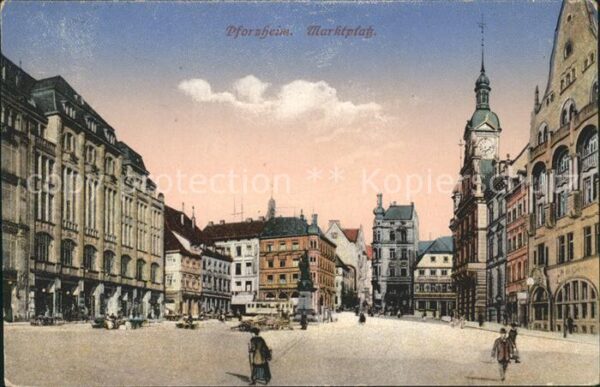 Pforzheim Marktplatz
