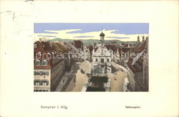 Kempten Allgaeu Rathausplatz