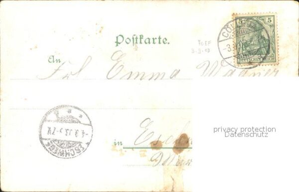 Erfurt Rathaus Postgebäude Bauhof Dom Severi K – Bild 2