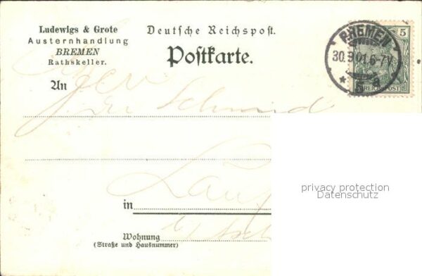Bremen Rathskeller Bacchusstrasse – Bild 2