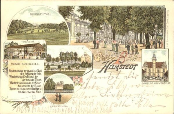Helmstedt Brunnental Theater Herzog Karls Quelle