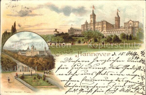Hannover Techn Hochschule Herrenhauser Allee