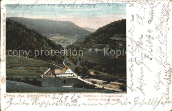 Bad Rippoldsau Schwarzwald Gasthaus Holzwälderhöhe