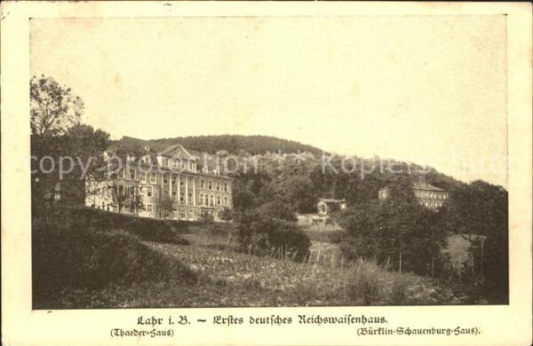 Lahr Schwarzwald Erstes dt Reichswaisenhaus