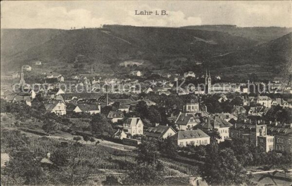 Lahr Schwarzwald Totalansicht