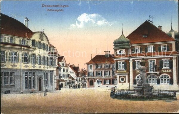 Donaueschingen Rathausplatz