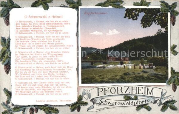 Pforzheim Kupferhammer Gedicht