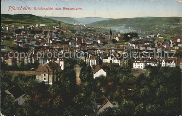 Pforzheim Totalansicht