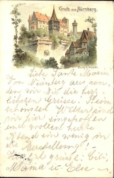 Nuernberg Die Burg