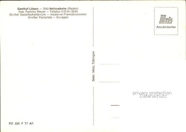 Heitersheim Gasthof Löwen Gasträume Ortsblick – Bild 2