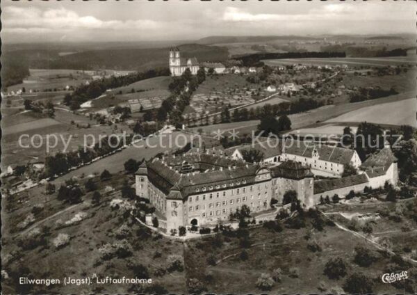 Ellwangen Jagst Schloss Fliegeraufnahme