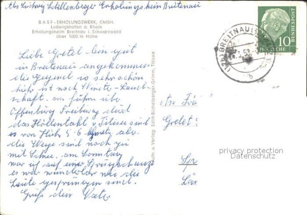 Breitnau BASF Erholungswerk Breitnau – Bild 2