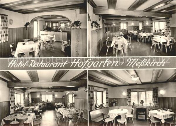 Messkirch Hotel Restaurant Hofgarten Gasträume