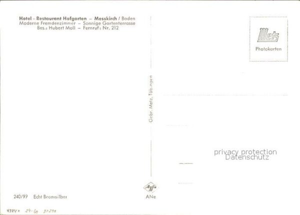 Messkirch Hotel Restaurant Hofgarten Gasträume – Bild 2