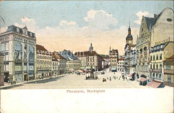 Pforzheim Marktplatz