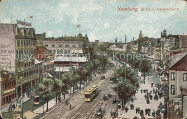 Hamburg Reeperbahn St Pauli