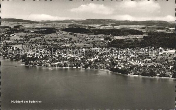 Nussdorf Ueberlingen Bodensee Fliegeraufnahme