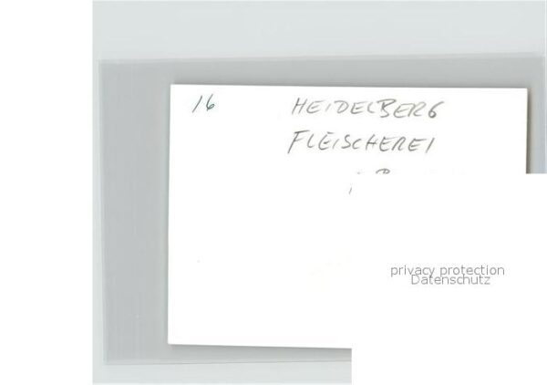 Heidelberg Neckar Fleischerei Burrer Verkaufstheke – Bild 2
