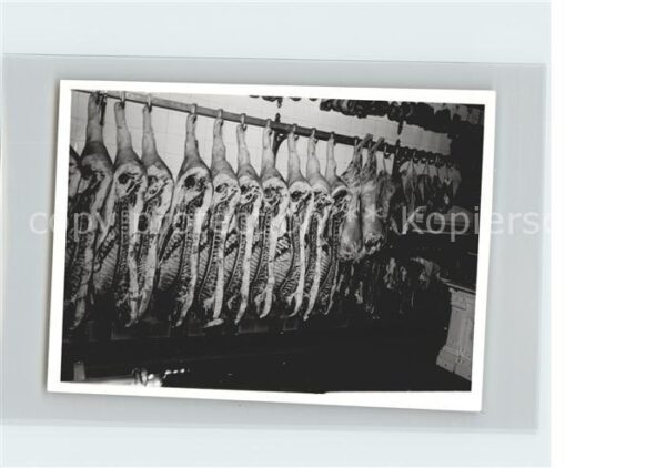 Heidelberg Neckar Fleischerei Burrer Schweinehälften