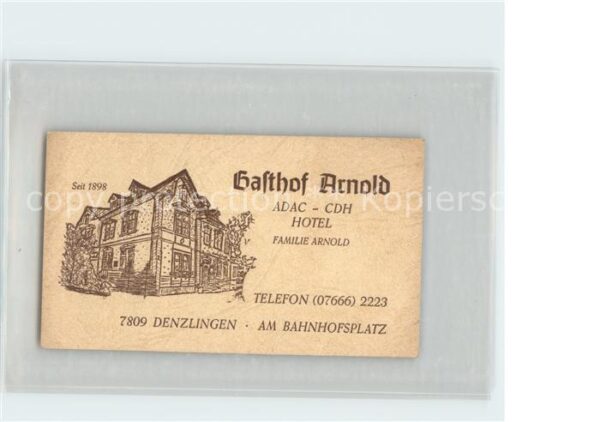 Denzlingen Hotel Gasthof Arnold