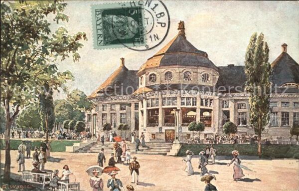 Muenchen Bayrische Gewerbeschau Hauptrestaurant