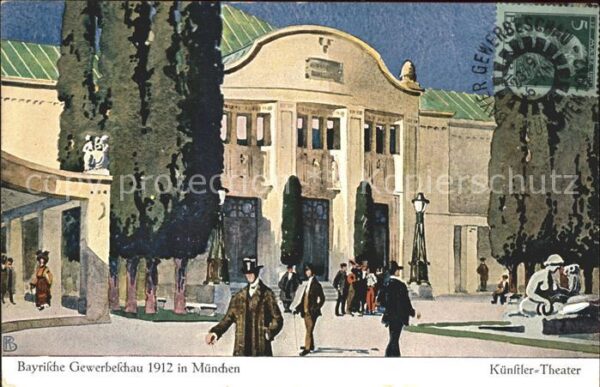 Muenchen Bayrische Gewerbeschau Künstlertheater