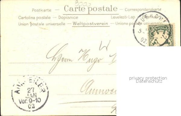 Muenchen Propyläen Litho – Bild 2