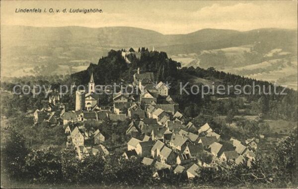 Lindenfels Odenwald Ludwigshöhe