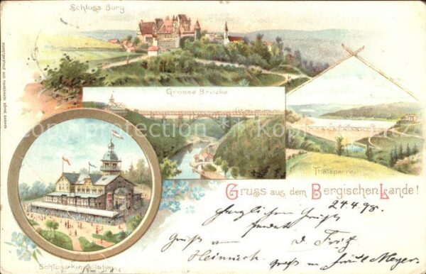 Bergisches Land Schloss Burg Schloss Kuppelstein Talspe