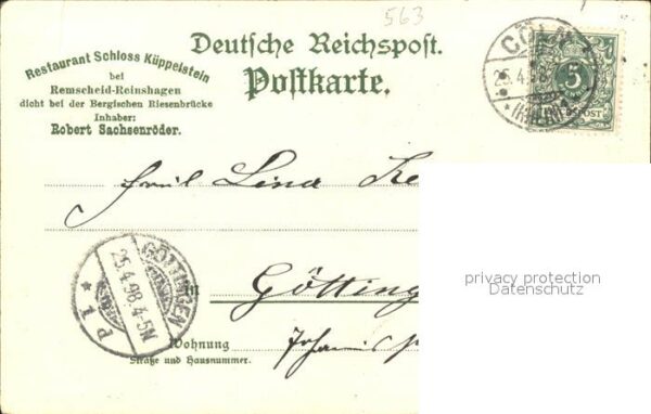 Bergisches Land Schloss Burg Schloss Kuppelstein Talspe – Bild 2