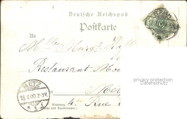 Frankfurt Main Palmengarten Litho – Bild 2