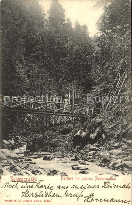 Ravennaschlucht Brücke