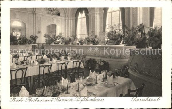 Wuppertal Park-Restaurant Barmer Luftkurhaus Baro