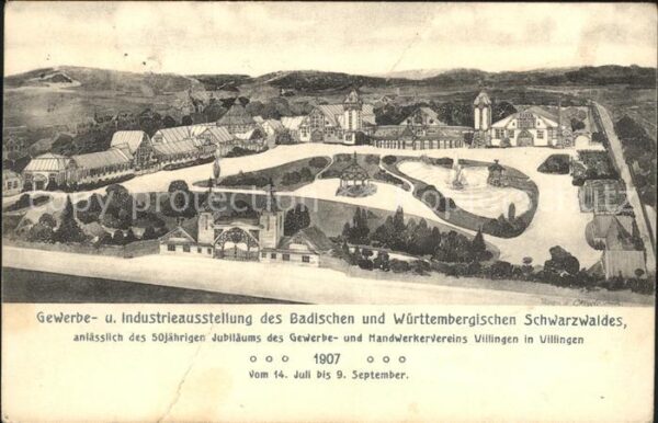 Villingen-Schwenningen Gewerbe- und Industrieausstellung Schwa