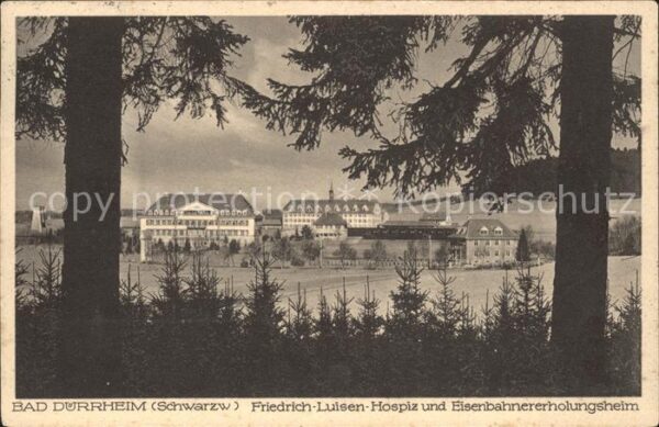Bad Duerrheim Friedrich-Luisen-Hospiz Eisenbahnererho